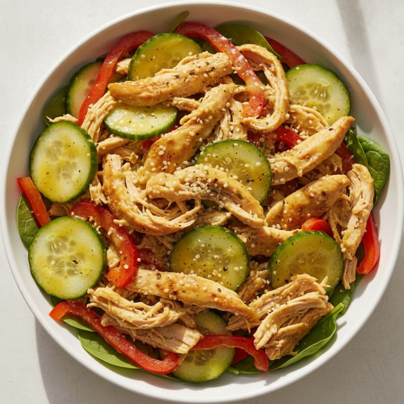 Chicken and Veggie Protein Power Bowl