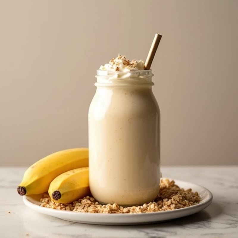 Creamy Vanilla-Cinnamon Protein Power Smoothie
