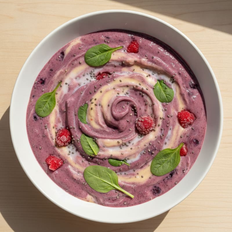 Berry Banana Protein Power Smoothie