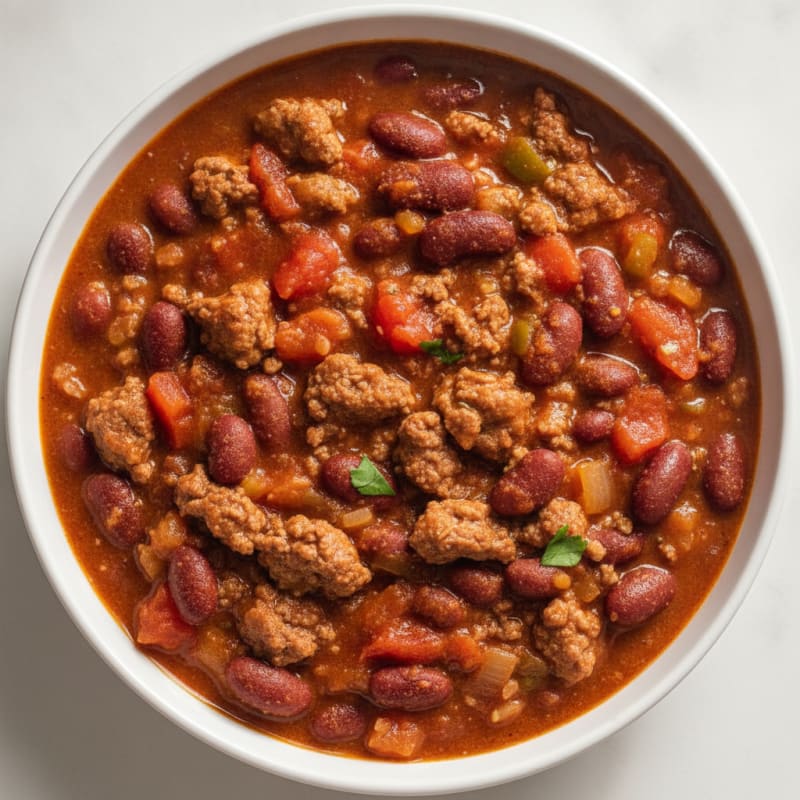 Slow Cooker Beef Chili