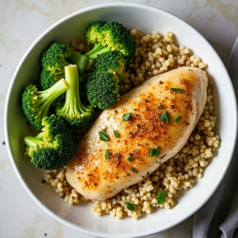 Sheet Pan Lemon Herb Chicken with Roasted Broccoli
