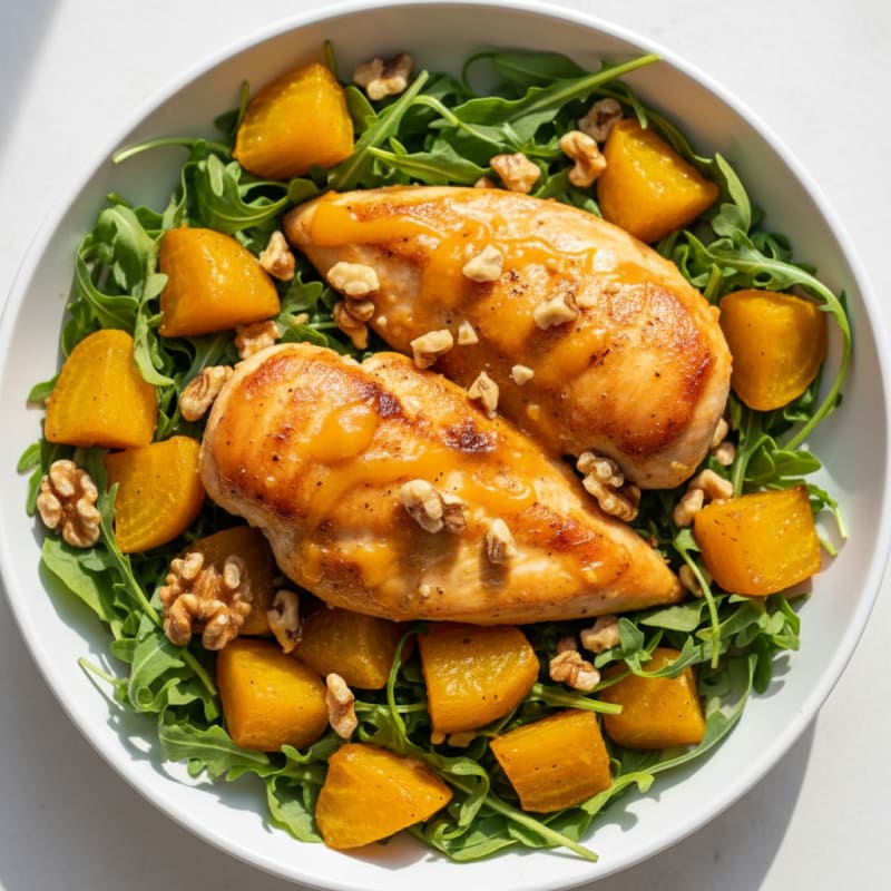 Golden Roasted Beets with Zesty Orange Glaze