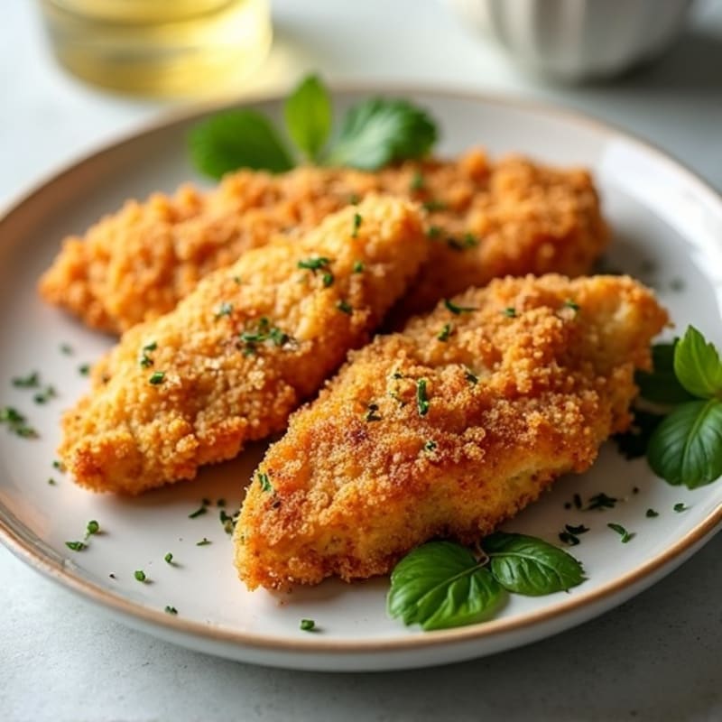Crispy Herb-Crusted Chicken Tenders