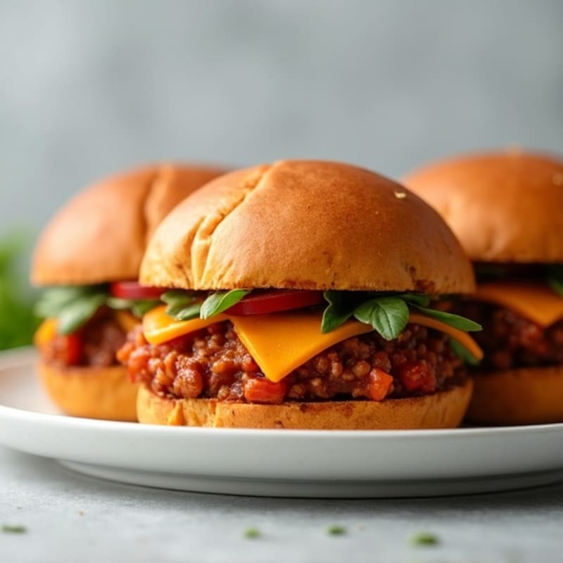 Lean Turkey Sweet Potato Sloppy Joe Sliders