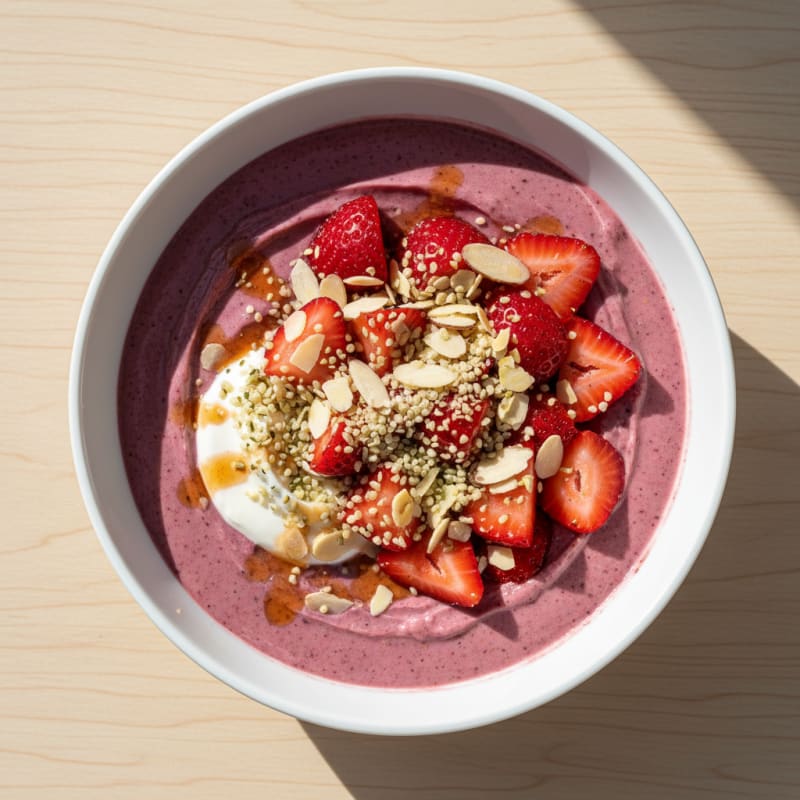 Strawberry Acai Power Bowl