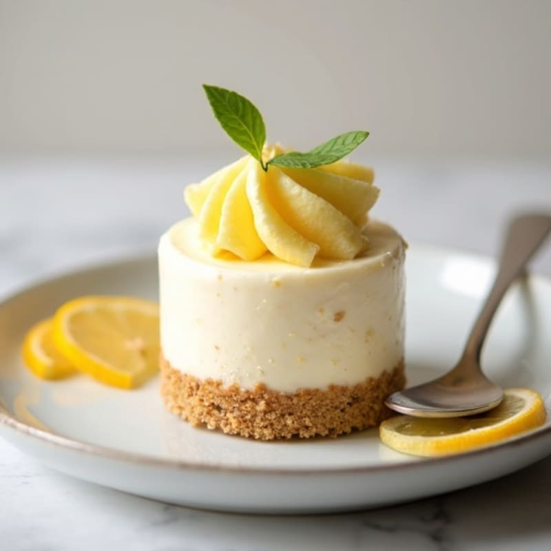 Creamy Greek Yogurt Protein Cheesecake