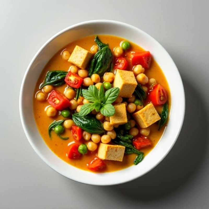 Hearty Chickpea and Vegetable Curry
