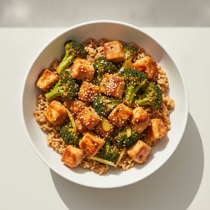 Teriyaki Chicken and Broccoli Stir-Fry
