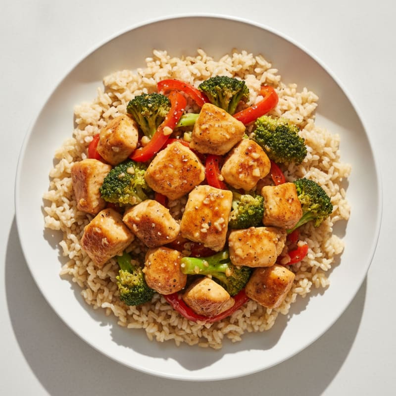 Teriyaki Chicken and Broccoli Stir-Fry