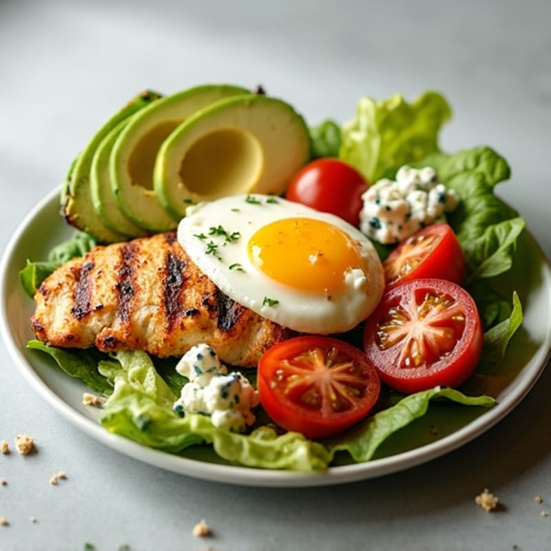 Grilled Chicken Fresh Cobb Salad
