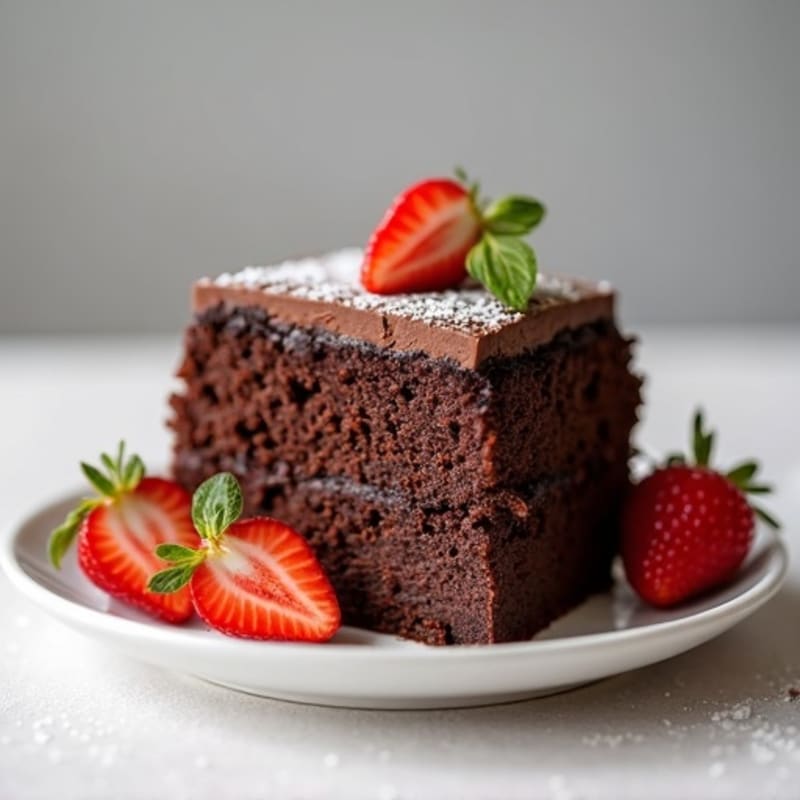 Flourless Dark Chocolate Almond Torte