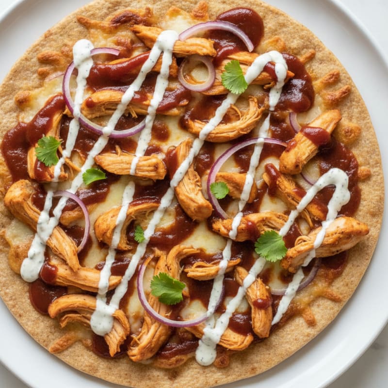 BBQ Ranch Chicken Pizza