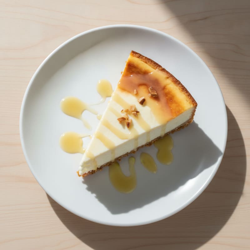Creamy Greek Yogurt Protein Cheesecake