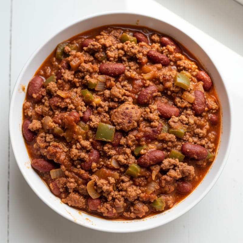 Ground Beef and Bean Chili