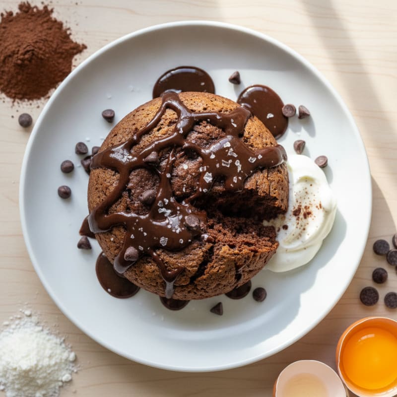 Chocolate Protein Mug Cake