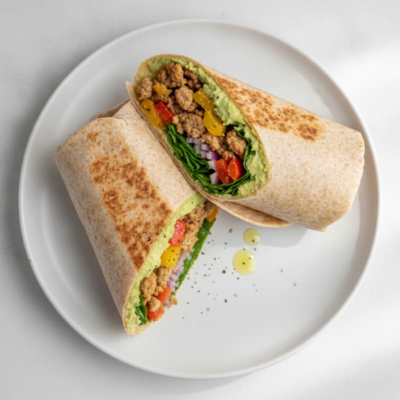 Turkey and Veggie Protein Wrap