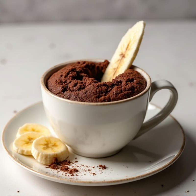Moist Chocolate Protein Mug Cake