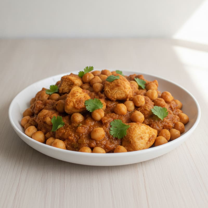 Chickpea and Tomato Masala