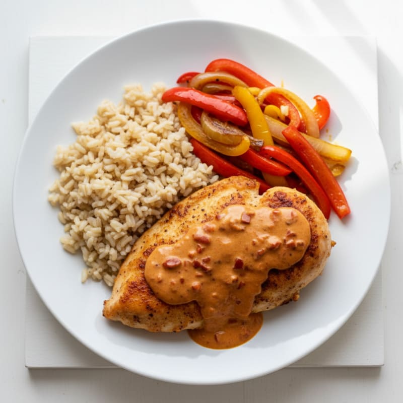 Chicken with Creamy Chipotle Sauce