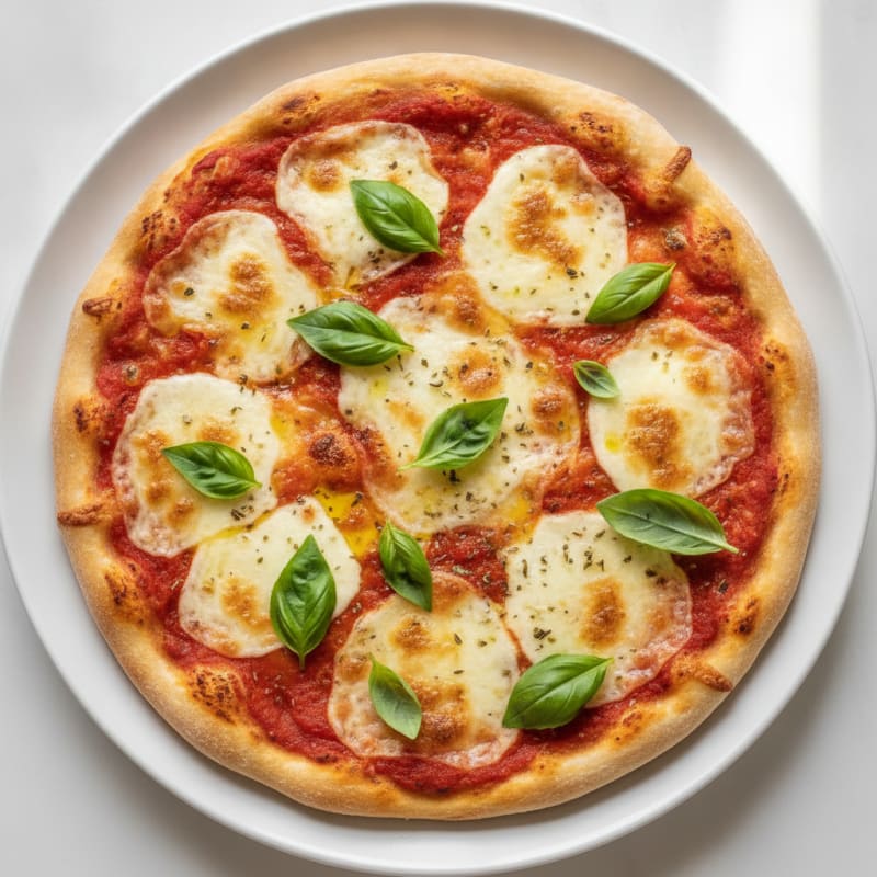 Classic Margherita Pizza with Fresh Basil