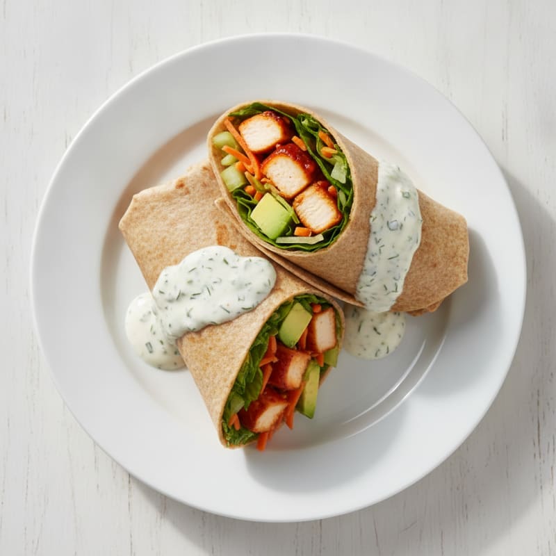 Buffalo Ranch Chicken Wrap