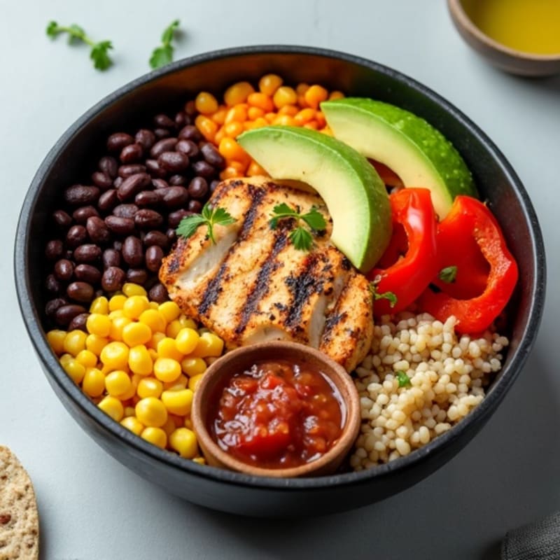 Hearty Black Bean Burrito Bowl