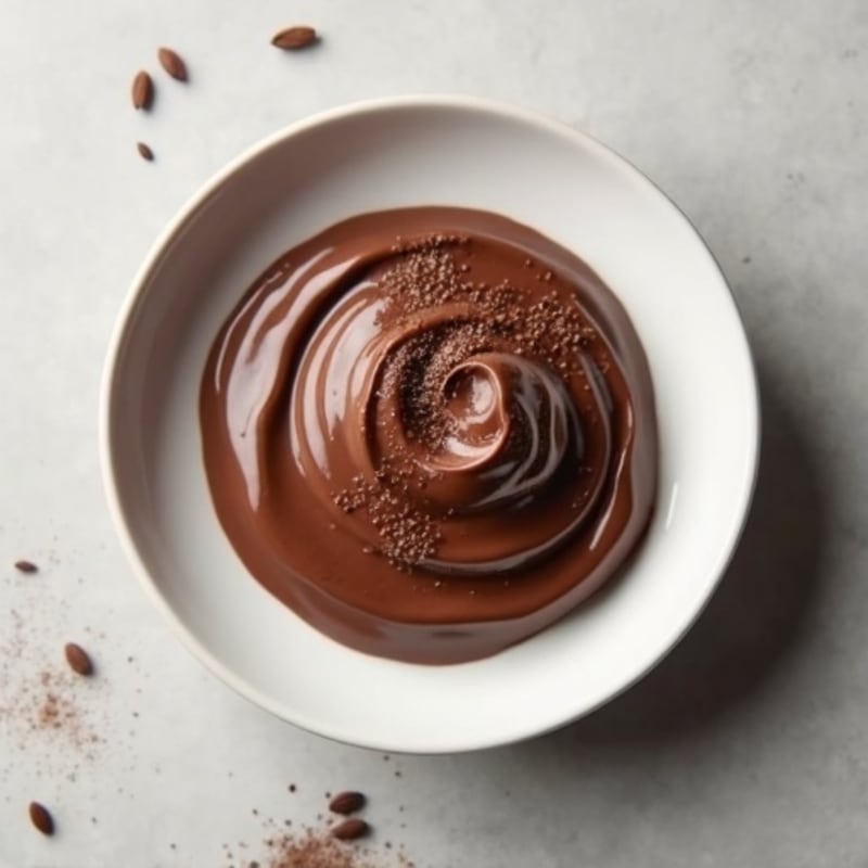 Silky Chocolate Protein Pudding with Greek Yogurt