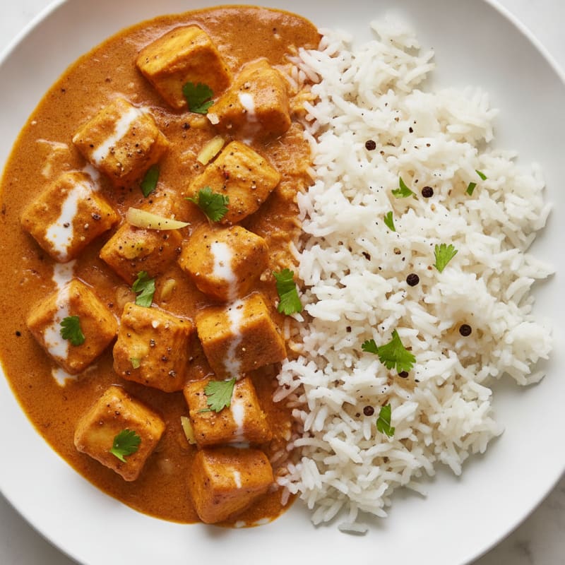 Spiced Butter Chicken with Basmati Rice