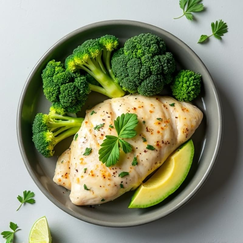 Creamy Green Coconut Chicken with Tender Vegetables