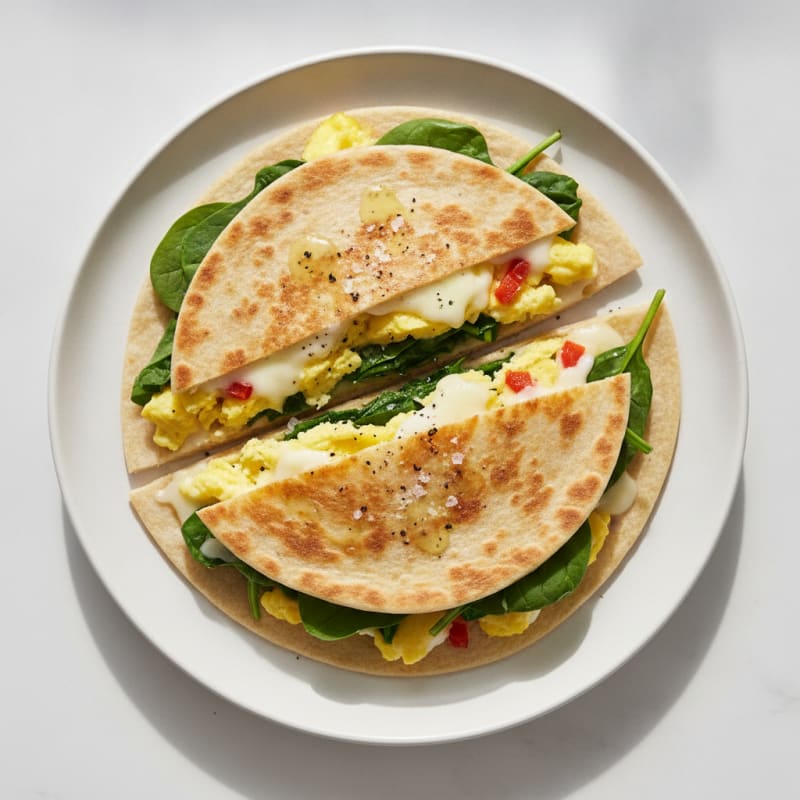Pepper Jack Egg and Cheese Tortilla
