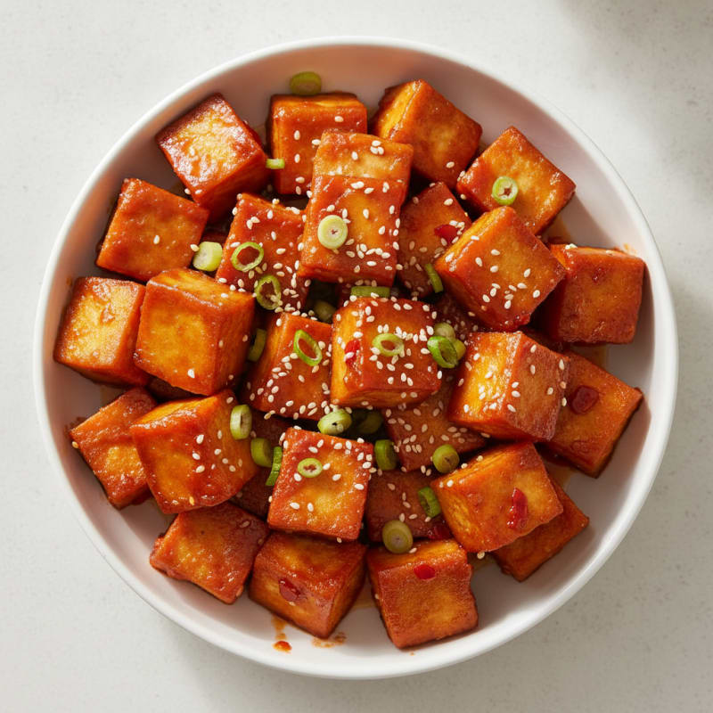 Sweet Chili Tofu Bites