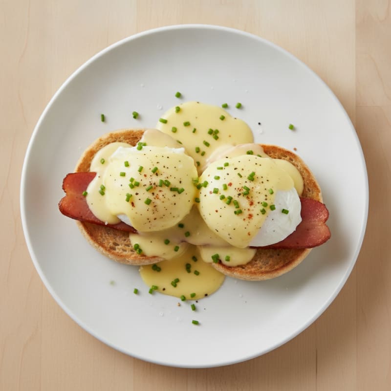Classic Eggs Benedict with Hollandaise