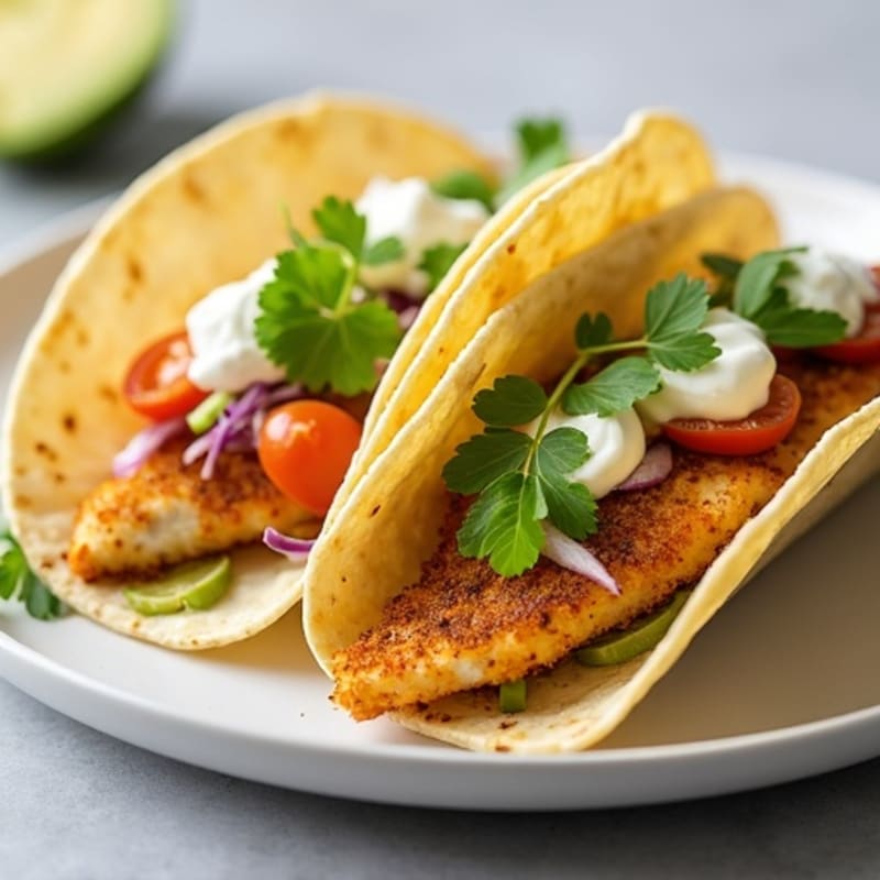 Crispy Baked Fish Tacos