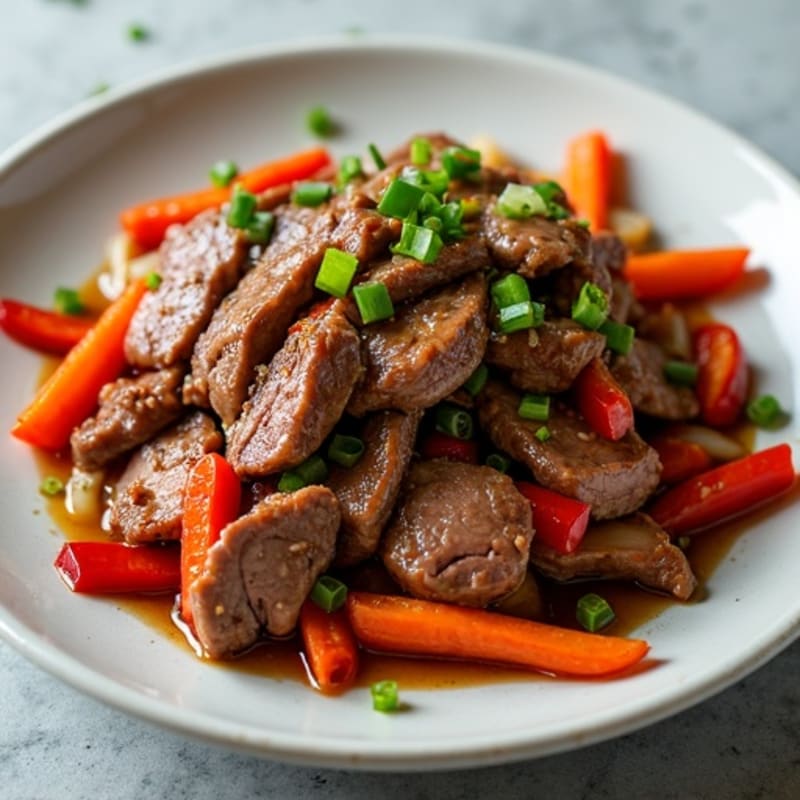 Tender Lean Beef Bulgogi with Fresh Vegetables