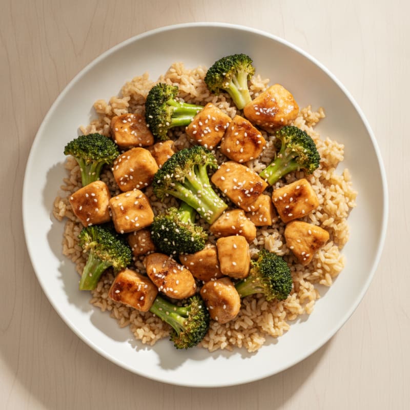 Teriyaki Chicken and Broccoli Stir-Fry