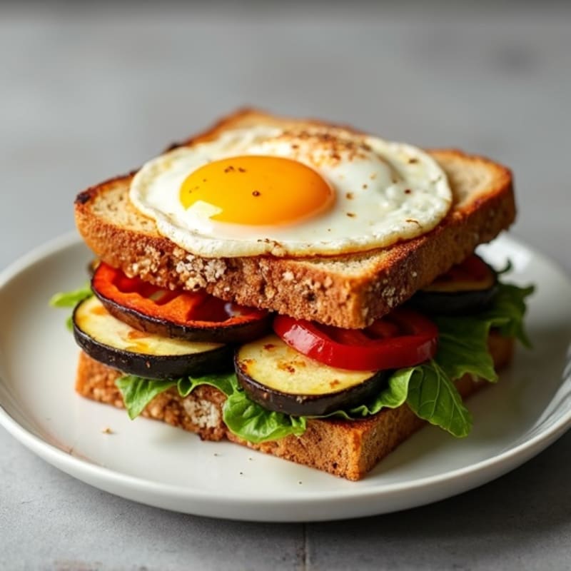 Hearty Grilled Veggie Sandwich