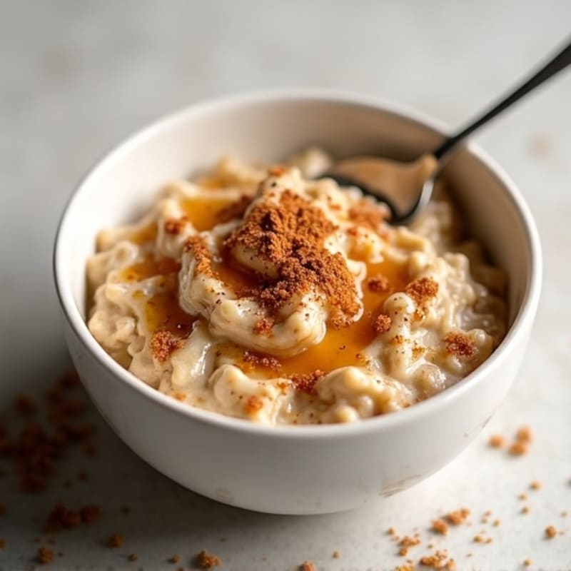 Creamy Chai Spiced Oatmeal