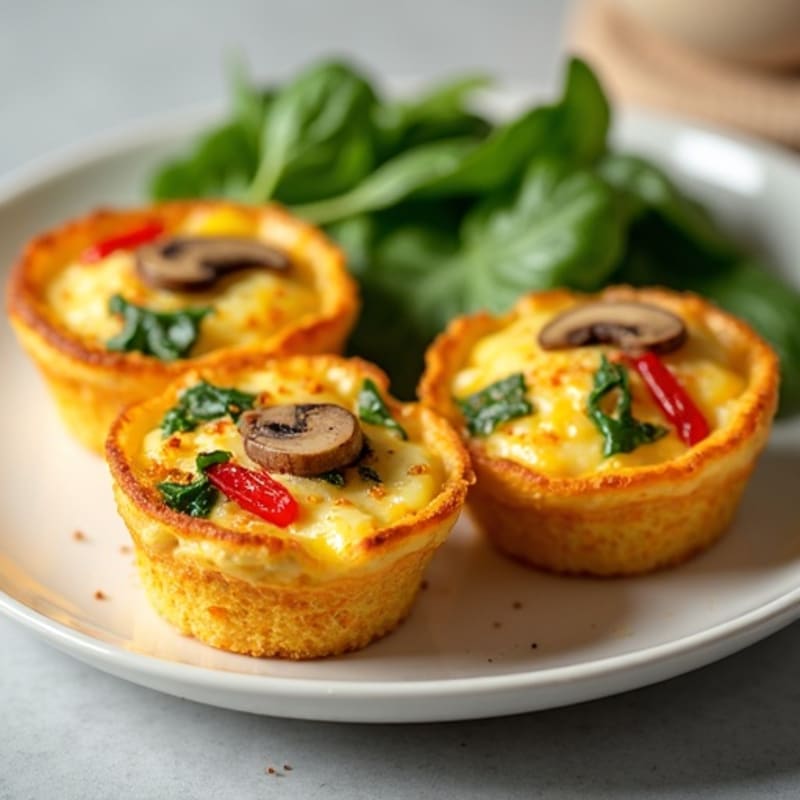 Savory Baked Egg Cups with Veggies