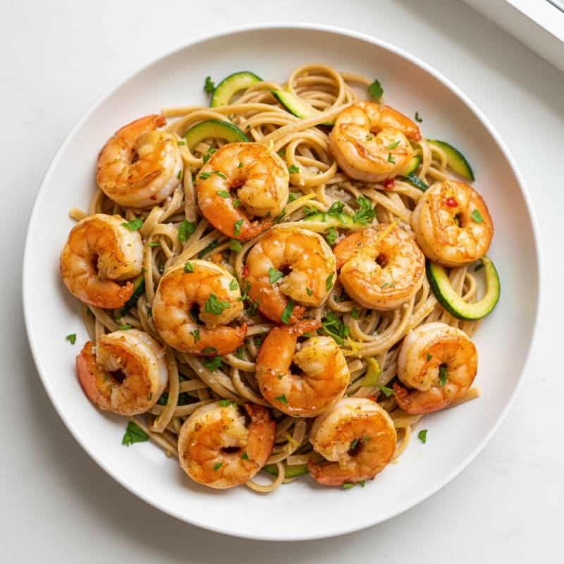 Zesty Garlic Butter Shrimp Scampi