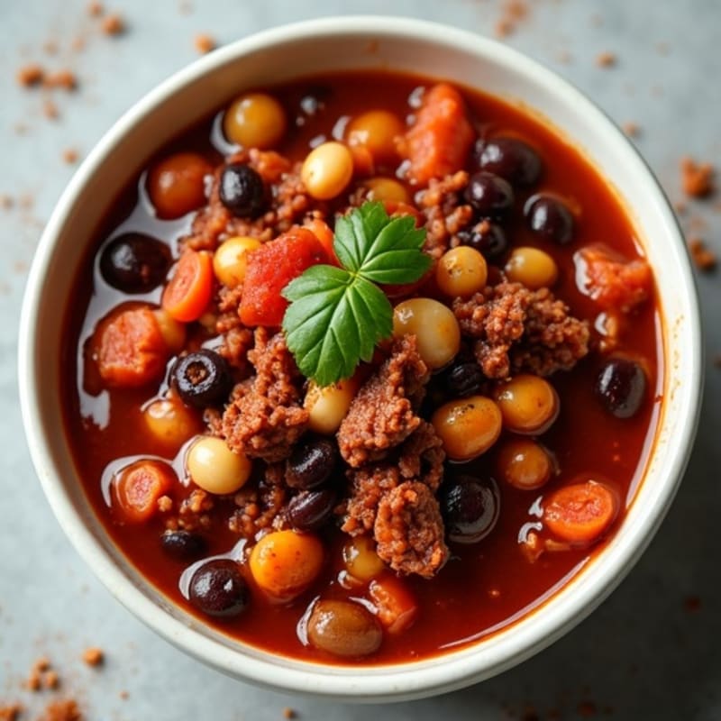 Hearty Lean Beef and Bean Chili