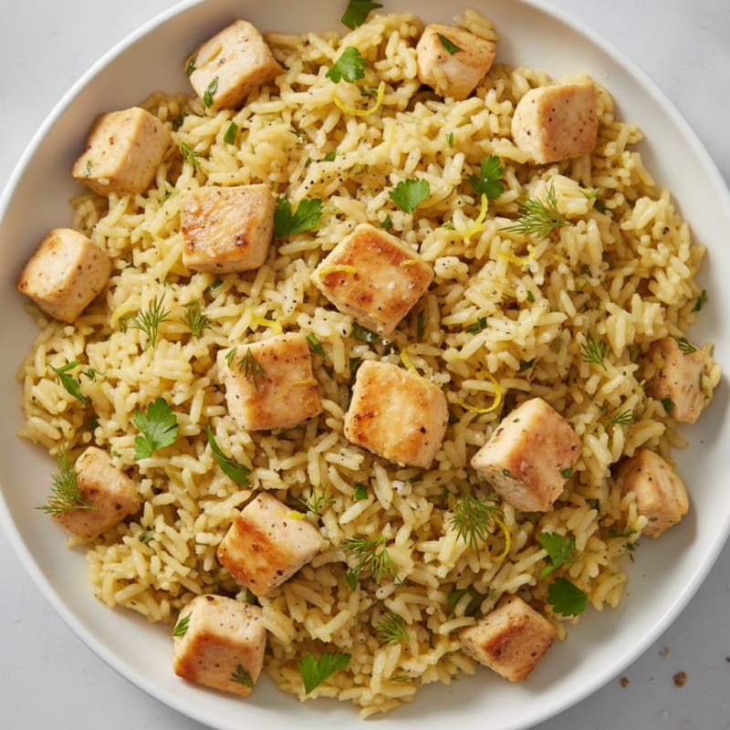 Lemon Herb Rice Pilaf
