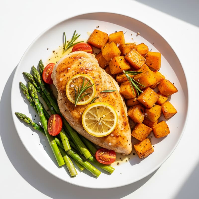 Zesty Lemon-Herb Roasted Chicken