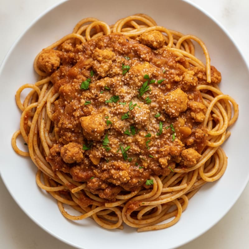 Classic Spaghetti with Marinara Sauce