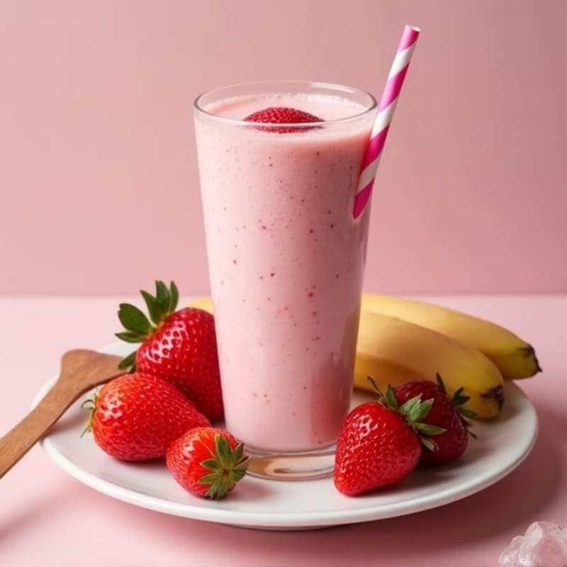 Creamy Vegan Strawberry Smoothie