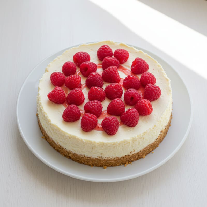 Creamy Greek Yogurt Protein Cheesecake