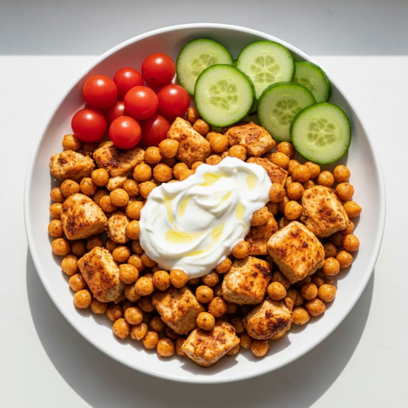 Crunchy Roasted Chickpea Power Bites