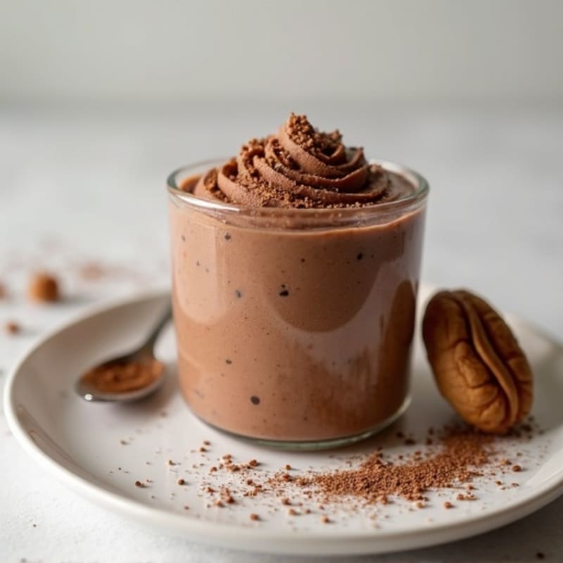 Chocolate Peanut Butter Protein Mousse