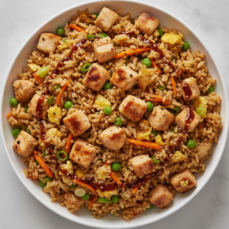 Chicken and Vegetable Fried Rice
