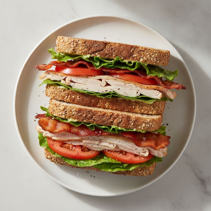 Classic Bacon Lettuce Tomato Sandwich