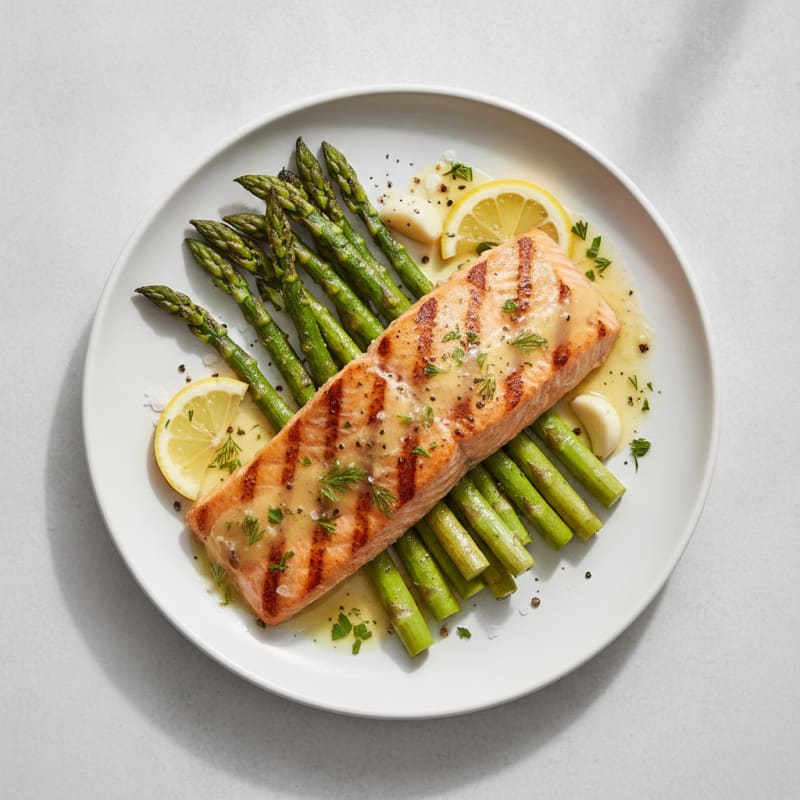 Lemon Herb Grilled Salmon